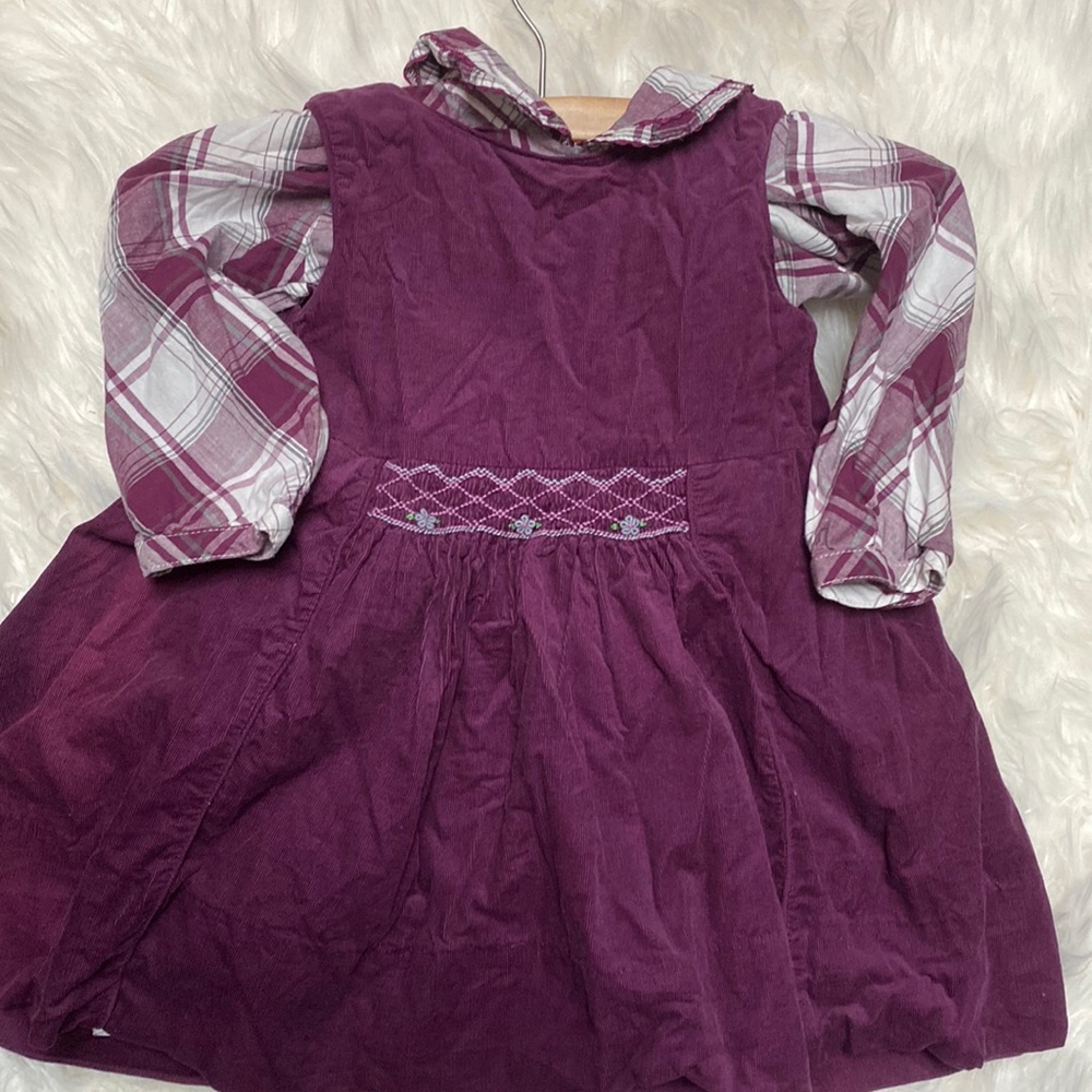 Strasberg dress with blouse 18 months